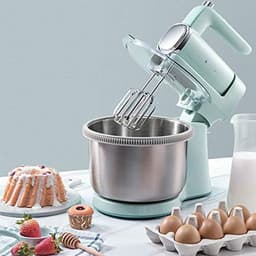 Keukenmachine - Mixer Robot - Bakken En Koken - Kantelbare Kop - null - Blauw — thumbnail 4