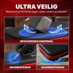 ProFPS Accessoireset voor PS5 PlayStation Portal – Case, Cover, Grips & Screenprotector — thumbnail 2
