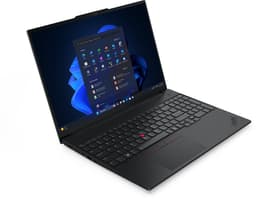 Lenovo ThinkPad E16 Gen 3 (Intel) Copilot+ PC Intel Core Ultra 5 226V Laptop 40,6 cm (16") WUXGA 16 GB LPDDR5x-SDRAM 512 GB SSD Wi-Fi 6E (802.11ax) Windows 11 Pro Engels Zwart — thumbnail 4