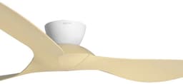 Beacon 514031 Lucci Air Kotara Wit/Teak plafondventilator 137 cm – stille DC-motor – 6 snelheden – afstandsbediening – zomer/winter — thumbnail 3