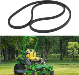 Dailygoods- Aandrijfriem Perfecte compatibiliteit - Vervangonderdeel GX26401 - Nauwkeurige afmetingen 1549 x 13 x 8 mm - Duurzaam rubber - Geschikt voor John Deere ZTrak - Grasmaaier Riem — thumbnail 2