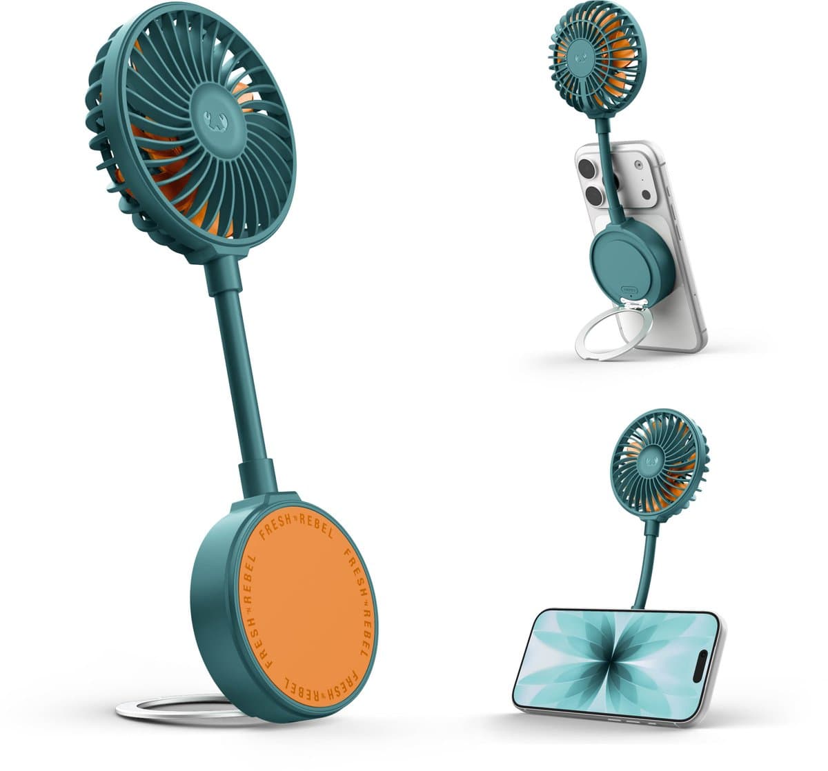 Fresh 'n Rebel Magnetic Fan - Aqua Ember — afbeelding 1