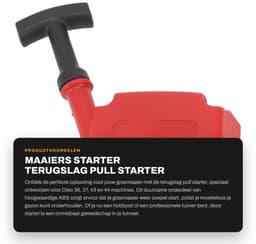 Dailygoods- Startkoord voor Oleo 36/37/43/44 - Tuingereedschap - Terugslag Pull Starter - ABS Materiaal - Stabiele Prestaties - Lichtgewicht 185g - Terugslagstarter — thumbnail 1