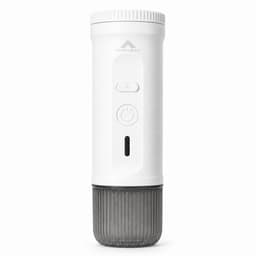 Torngat NomadBrew Go Draagbare Koffiemachine – Zelfverwarmende Espressomachine 20 Bar – Koffiezetapparaat voor Onderweg, Auto, Camping & Camper – NS-Capsules/Gemalen Koffie – 7500mAh – Warme Koffie Zonder Waterkoker – Wit – Reis Koffieapparaat — thumbnail 2