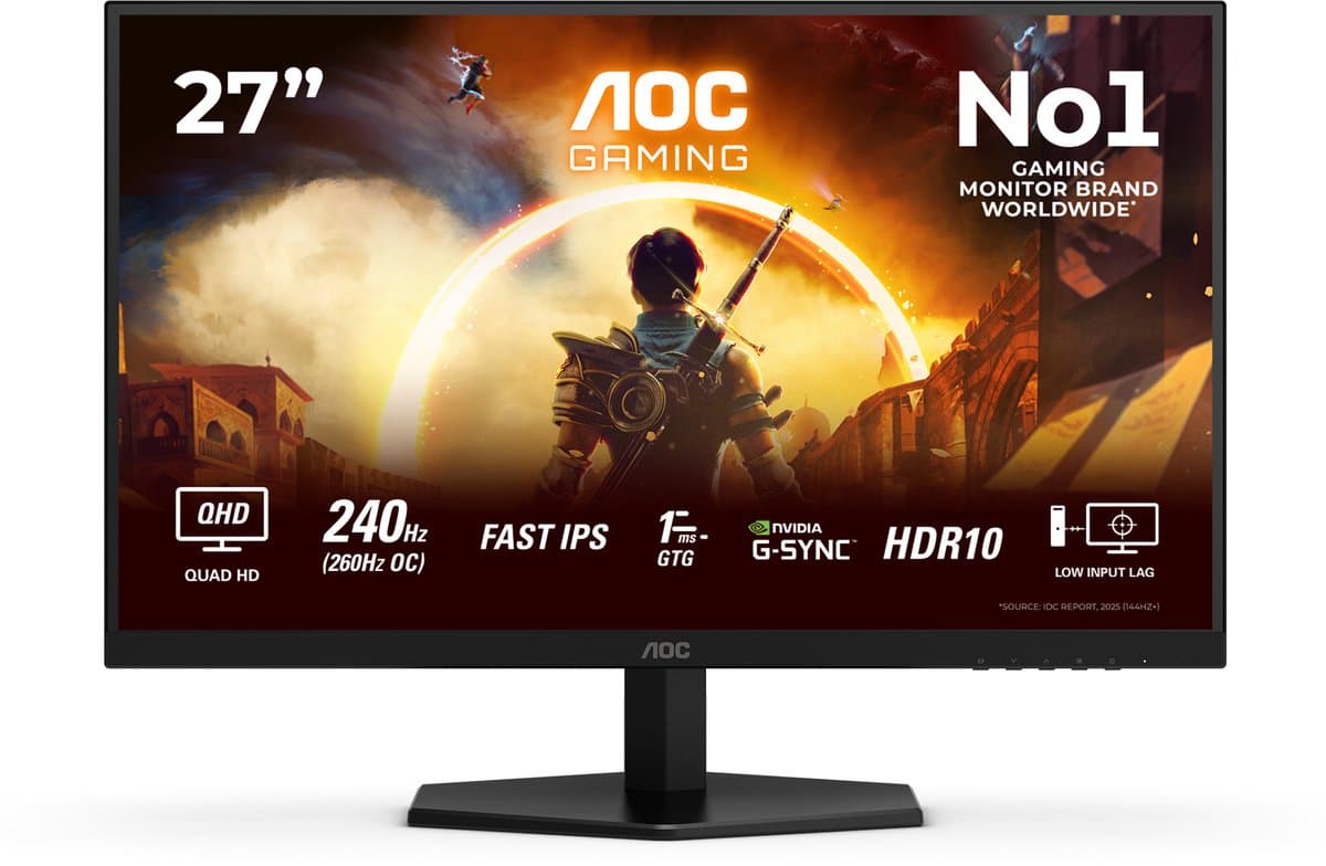 AOC Q27G42ZE 27'' gaming monitor — afbeelding 1