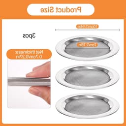 Vervangingszeef Ø 10 cm voor wierookbranders - RVS metalen zeef voor rookovens, accessoires voor geur lampen en wierookstoven — thumbnail 5