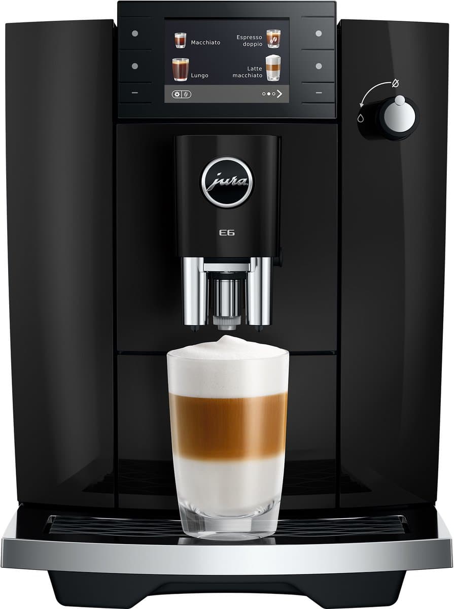 JURA - E6 Piano Black (ED) - Volautomatische espressomachine — afbeelding 1