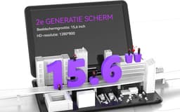 Boifun 17,5" draagbare dvd-speler met 15,6" groot HD-scherm, 6 uur oplaadbare batterij, ondersteuning voor USB/SD-kaart/Sync TV en meerdere schijfformaten, luidspreker met hoog volume, met handtas — thumbnail 2