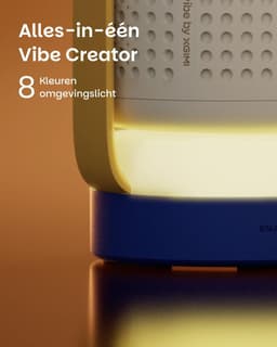 Beamer 1080P Draagbaar - Mini Projector met Accu, Google TV, Autofocus en Bluetooth Speaker — thumbnail 2