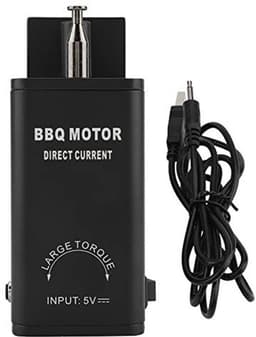 Barbecue Grill Motor, DC 5V Uitgang Verstelbare BBQ Roast Rotisserie met USB Kabel Grill Motor Rotator Barbecue Tool — thumbnail 2