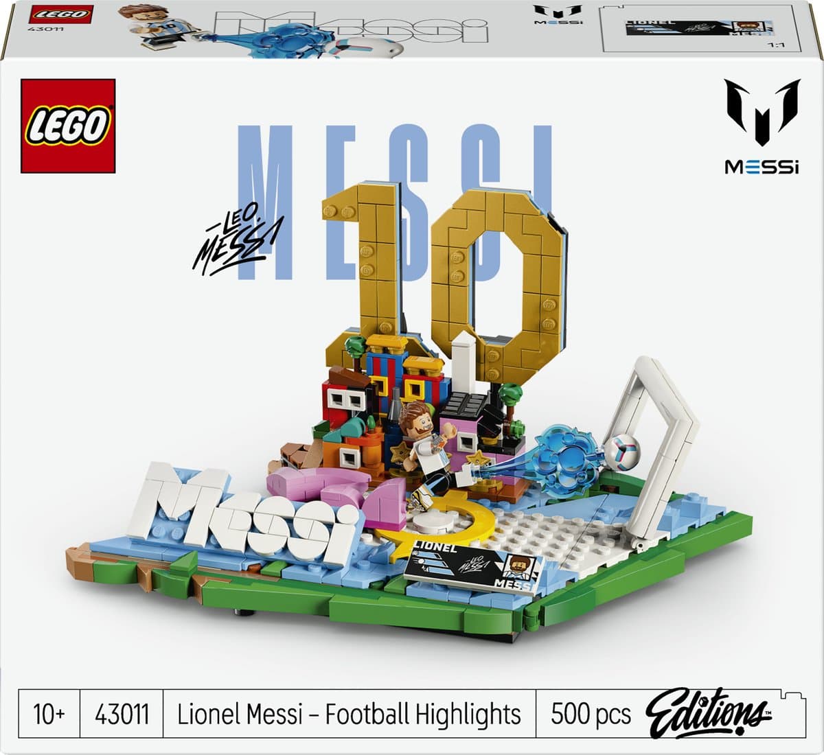 Lego Edition Sports 43011 Lionel Messi – Voetbalhoogtepunten Bouwelementen — afbeelding 1