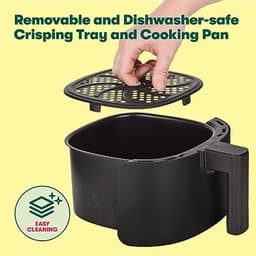 Touchscreen Airfryer 3 L - Mat Zwart — thumbnail 4
