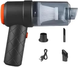 Draagbare Stofzuiger - Handstofzuiger Kruimeldief - Auto Huis Reinigen - Sterke Zuigkracht Draadloos - 400 Gram Gewicht - One Color — thumbnail 1