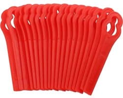100-bladige plastic messen Geschikt voor een grasmaaier