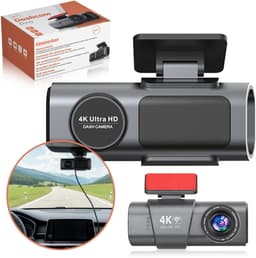 Neotex® Dashcam Auto 4K/1080P Dual Lens – Voor- en Achtercamera, Nachtzicht, G-Sensor, WiFi, Parkmodus — thumbnail 1