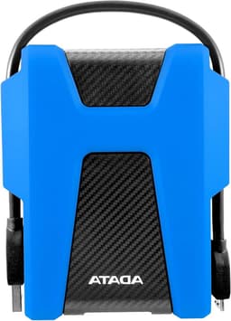 Externe Harde Schijf - Opslagapparaat - Bestanden Opslaan - Militaire Bescherming - 1 TB - Blauw — thumbnail 1