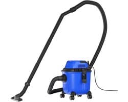 DIMICO - Waterstofzuiger - Nat en Droog Stofzuiger - Bouwstofzuiger - 15L - 3-in-1 - HEPA-filter - 1800W - met Blaasfunctie -
