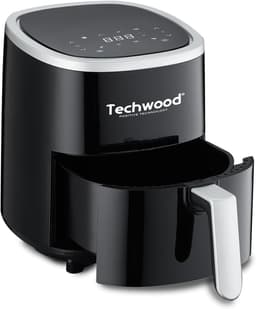 Airfryer Zonder Olie - Gezonde Frituur - Lekker Koken - Digitale Touch Bediening - 3.5 Liter Capaciteit - Zwart — thumbnail 4
