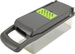 Groentenhakker - Keukenmachine Multihakker - Snel Groenten Snijden - Inclusief Wasbak - 33x12x12 cm - Groen — thumbnail 5