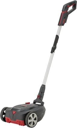 Accu Mulchmaaier - Elektrische Grasmaaier - Gazon Onderhoud - Ecologische Mulchfunctie - 22 cm maaibreedte - Grijs Zilver Rood — thumbnail 1