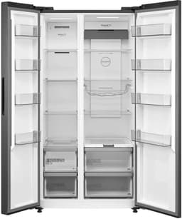 Midea MDRS791MIE28 - Amerikaanse koelkast - Zwart - RVS geborsteld - No Frost - Multi Air Flow - Smart Home - E label - 330 kWh/jaar - 35 dB — thumbnail 3