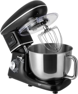 Keukenmixer 1500W - Handmixer Deegmixer - Thuis bakken - LCD display - 6.2 liter - Zwart — thumbnail 1