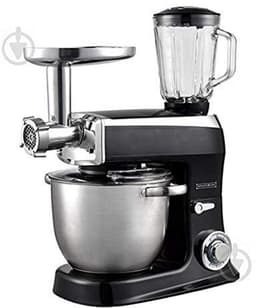 Keukenmachine - Mixer Robot - Bakken en Koken - Krachtige Motor - 6.5 Liter Kom - Zwart — thumbnail 1