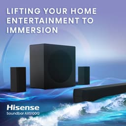Hisense AX5100Q – Soundbar 5.1.2 – 580W – Dolby Atmos — thumbnail 3