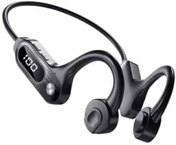 WiseGoods Premium Bone Conduction Koptelefoon - Open Ear Draadloze Sport Hoofdtelefoon - IPX5 Waterdicht - Koptelefoons Sporten — thumbnail 1