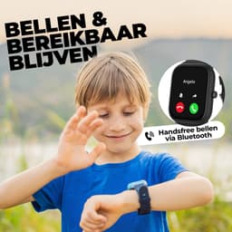 Denver Smartwatch Kinderen - Bellen/SMS/Whatsapp - Voor Android & iOS - Stappenteller - Slaapactiviteit - Hartslag, Bloeddrukmeter, Sportmodus - SWK120B — thumbnail 2