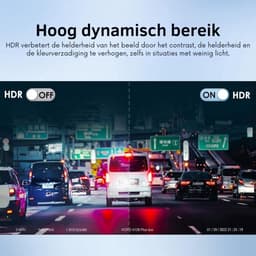 Thuys – Dual Dashcam – Voor Auto 1080p – Voor en Achter Camera – Auto Camera – G-Sensor – App Bediening – Parkeermodus — thumbnail 4