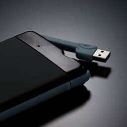 CRLYN® Harde Schijf Extern - Draagbare - 2TB Opslag - Zwart en Blauw — thumbnail 2