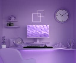 JAPANNEXT Gaming Monitor 23.8" IPS Full HD (1920x1080) 120Hz 0.5ms Pastel Paars | JN-IPS238G120F-HSP-PP — thumbnail 3