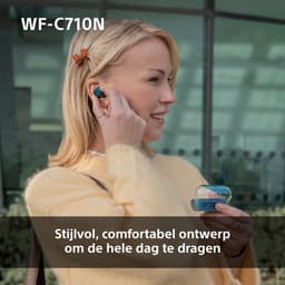 Sony WF-C710N volledig draadloze oordopjes met ruisonderdrukking - zwart — thumbnail 4