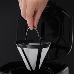 RUSSELL HOBBS  23241-56 Luna - Koffiezetapparaat - Inhoud watertank: 1,8 l - Type kan: Glazen kan - Grijs — thumbnail 4