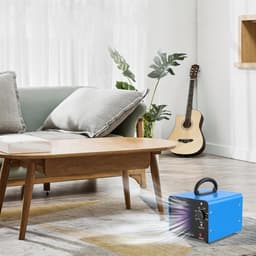 Ozon Generator - Luchtzuiveraar - huishoudelijke ozonluchtsterilisator - 60.000mg/uur - Voor Oppervlakken tot 200m² - Timer 0-60 Min - Draagbaar & Energiezuinig - Voor Huis, Auto & Kantoor — thumbnail 2
