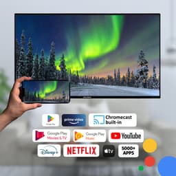 Salora QLED32TV - Smart TV - Smart tv 32 inch - Android TV - QLED TV - Full HD - 2025 — thumbnail 5