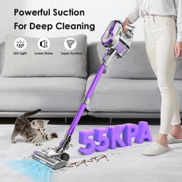 FixtFixer X6M Cordless Vacuum – 55min Runtime, 55KPa Suction, 6-in-1 Lightweight HEPA Stick Cleaner — thumbnail 5