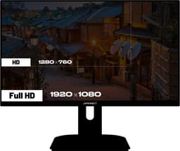 JAPANNEXT Gaming Monitor 23.8" IPS Full HD (1920x1080) 200Hz 0.5ms Camo | JN-IPS238FHD200F-HSP-Camo — thumbnail 2