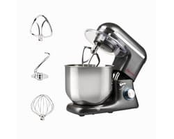 Kneedmachine 8L - meerdere accessoires, 1800W, ideaal voor deeg en meer