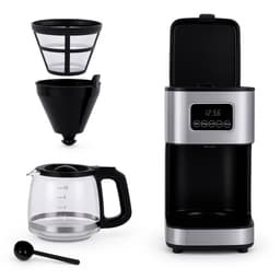 alpina Koffiezetapparaat Filterkoffie - Koffiemachine 1.5L/ 12 Kopjes Filter Koffie - Koffie Machine met Digitaal Display, Timer en Warmhoudplaat - Instelbare Koffie Sterkte - Zwart — thumbnail 5
