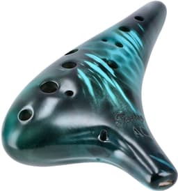 Alt-ocarina 12-gaats - incl. opbergzakje en accessoires - Fazley 11CAC12 - Blue — thumbnail 5