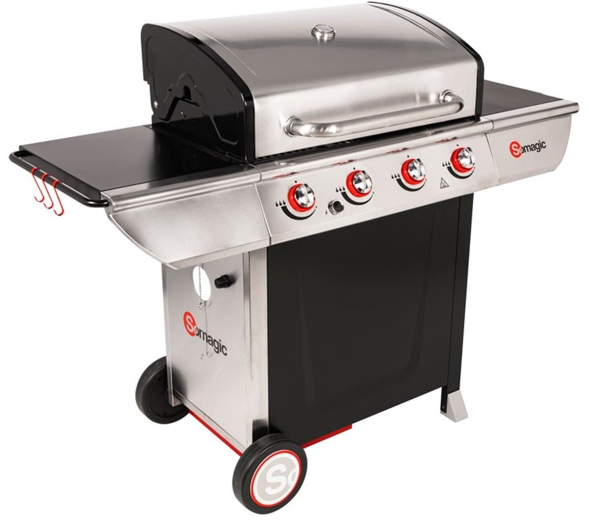 MANHATTAN 400GPI Gas Barbecue - 4 branders 14kW — afbeelding 1