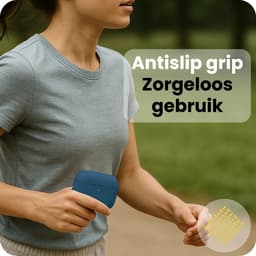 Hoesje Geschikt voor Apple Airpods Pro 3 - Siliconen Hoes met Clip - Silicone Case Cover - Donkerblauw — thumbnail 5