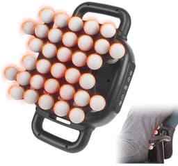 Professioneel massagepistool met 34 koppen, 2000 mAh accu, 9 massagemodi en 20 snelheden voor diepe ontspanning — thumbnail 1