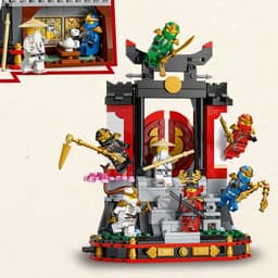 LEGO Ninjago - 15-jarig jubileum: Display met ninjapersonages Constructiespeelgoed — thumbnail 5
