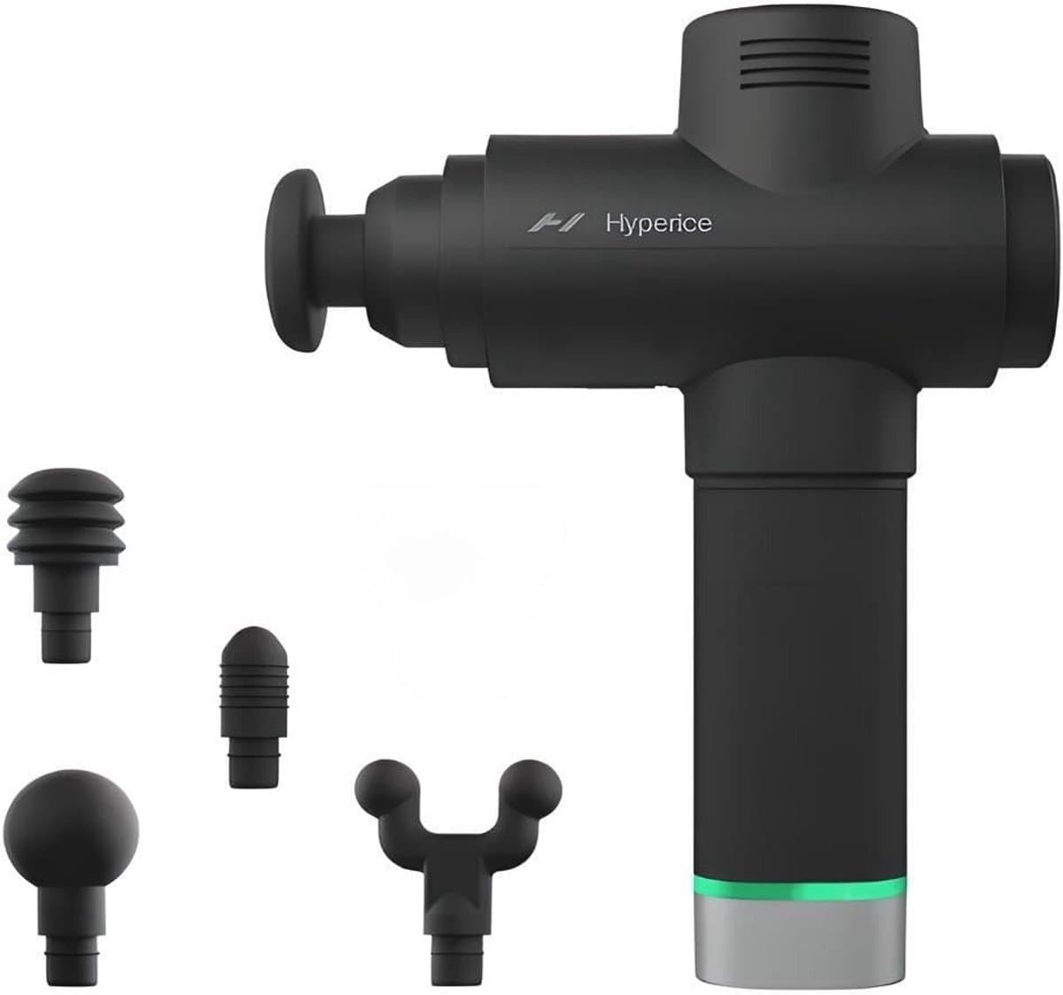 Percussiemassagepistool met Quiet Glide Technologie - 5 Snelheden en Verwisselbare Koppen - Pijnverlichting voor Spieren en Stijfheid — afbeelding 1