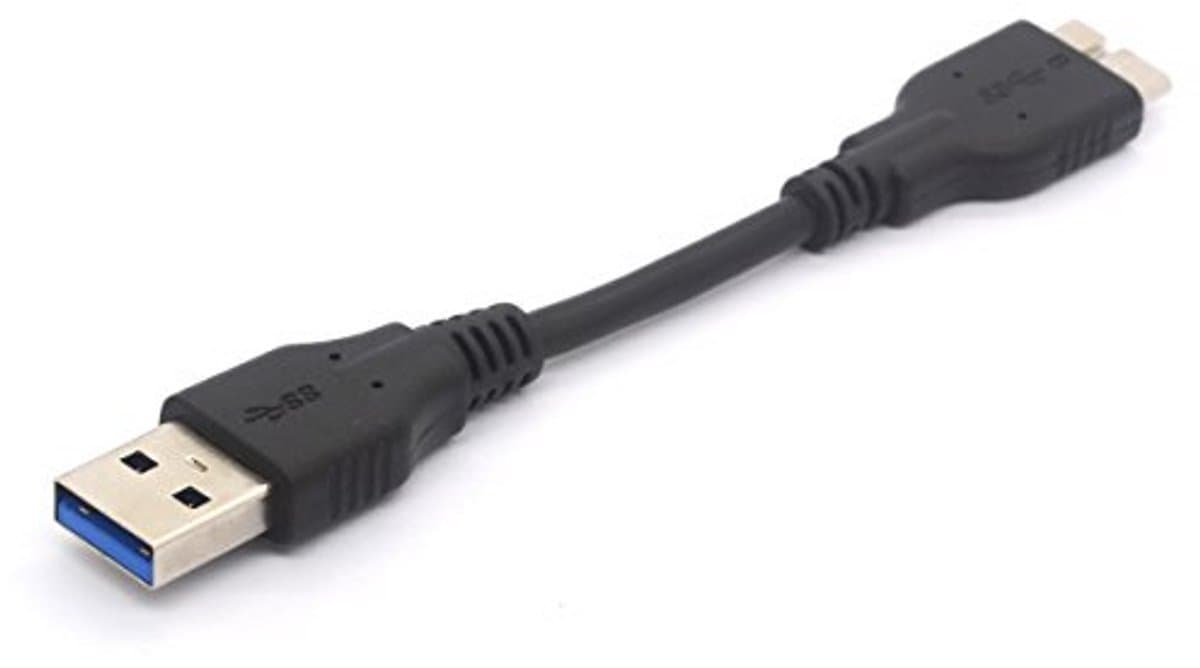 USB 3.0 Micro B naar A Adapterkabel voor Externe Apparaten — afbeelding 1