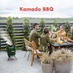 KitchenBrothers Kamado BBQ - 13 Inch Houtskool Barbecue - 27⌀ cm - PFAS-vrij -Egg BBQ - Vaderdag Cadeau - Groen — thumbnail 2