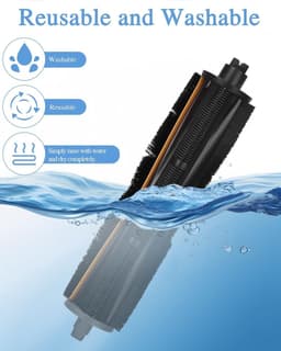 Vervangende hoofdborstel L40 Ultra TriCut compatibel met Dreame X40 Ultra/X30 Ultra/L10s Pro Ultra/L10s Ultra/L20 Ultra - Anti-haarroller -| Diepe reiniging voor dierenhaar tapijt en harde vloeren — thumbnail 2